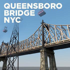 Queensboro Bridge with Roosevelt Island Tram
